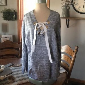 NWT Marble colored sweatshirt from Lane Bryant 1